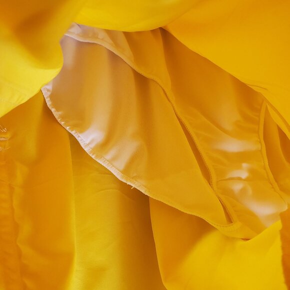 EUC Rocorose Womens Yellow Swim Trunks With Drawstring & Cargo Pocket XXXL - Picture 8 of 9